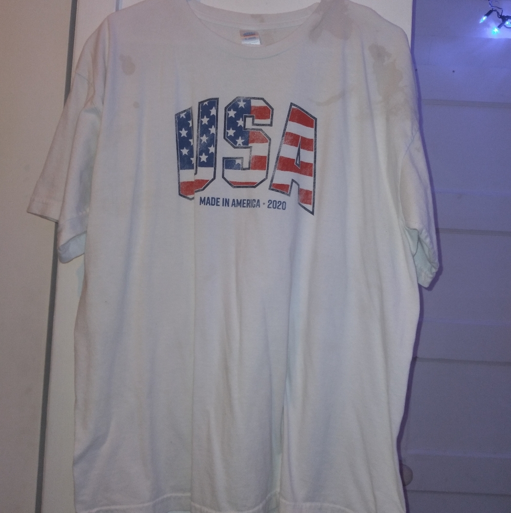 White usa t shirt